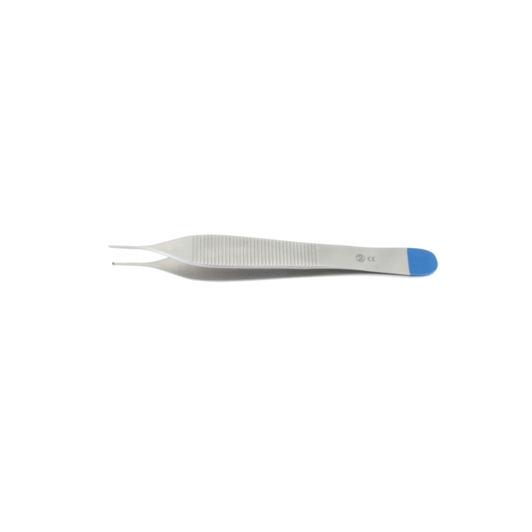Micro Adson chirurgisch pincet, 1 x 2 tanden, 12 cm Micro Adson chirurgisch pincet, 1 x 2 tanden, 12 cm