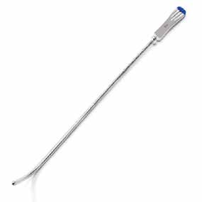 Sims uterussonde, gebogen, buigbaar, ø 4 mm tip, 33 cm