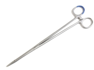 Pelkmann uterine forceps, curved, 26.0 cm