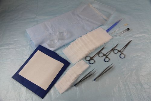 Vassoio per procedure ambulatoriali