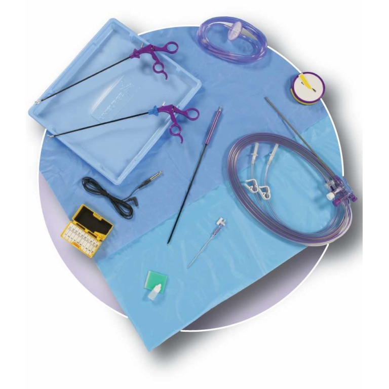 Kit de procedimento laparoscópico Intermediário Kit de procedimento laparoscópico Intermediário