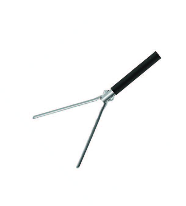 Intestinale 5mm klem met aan/uit crémaillère, 33 cm
