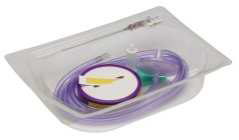 Insufflatiefilter en tubing set met 15mm Wolf connector, 120mm Veress naald, camera sleeve en fog-free