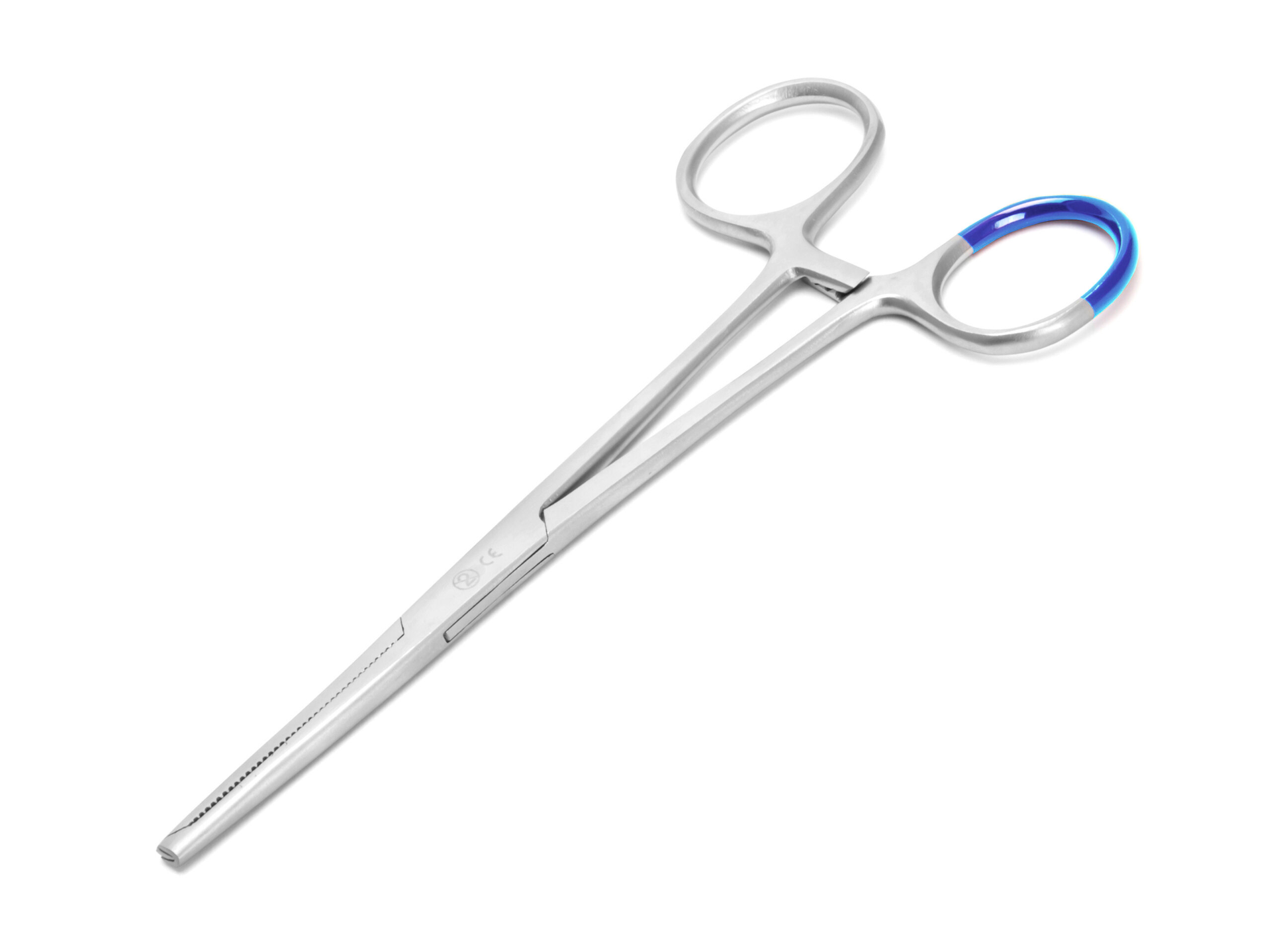 Pinza arteriosa Kocher, diritta, 1 x 2 denti, 14,0 cm