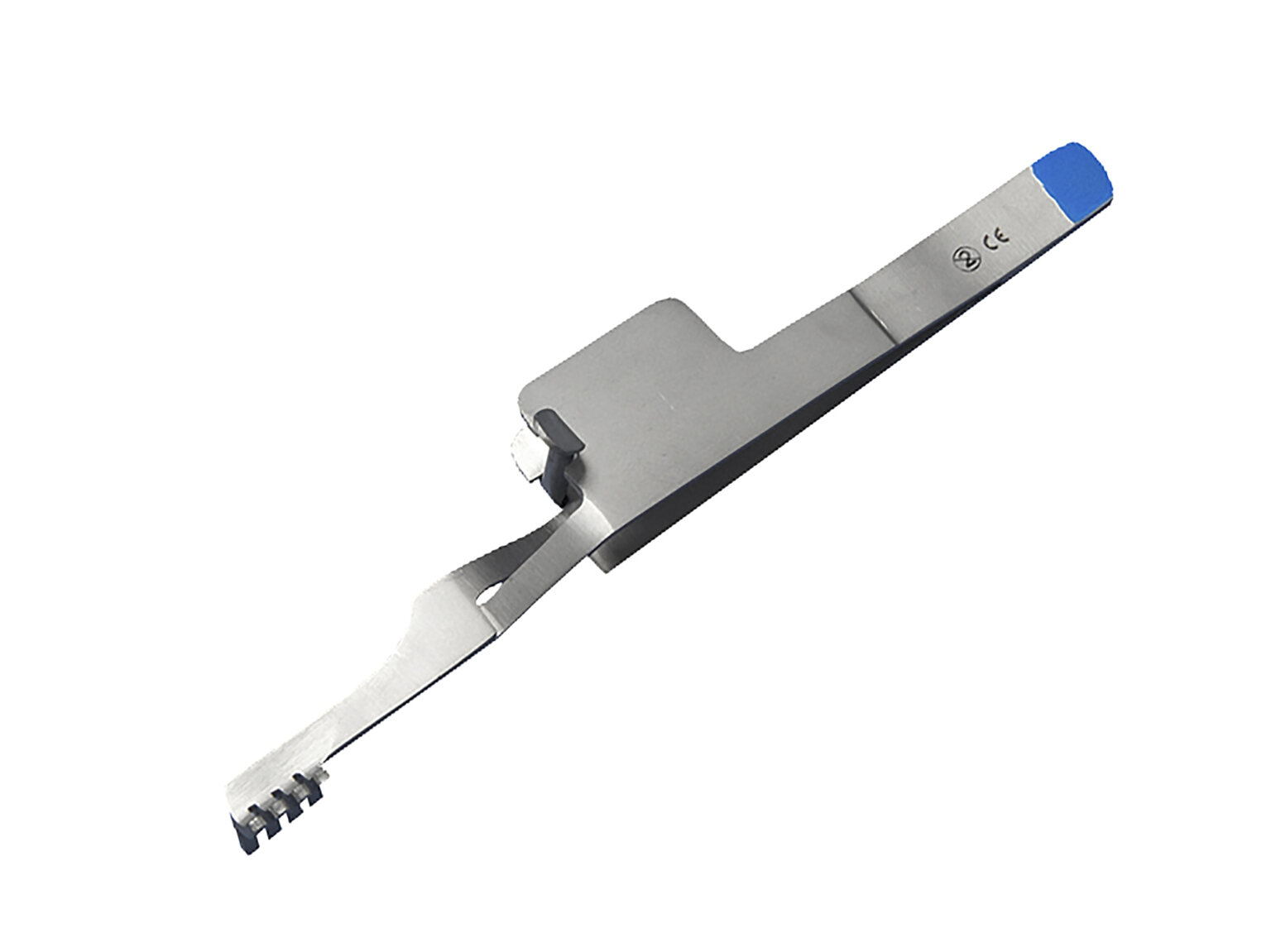 Retractor autotenido, 4 x 4 dientes, romo, 10,0 cm